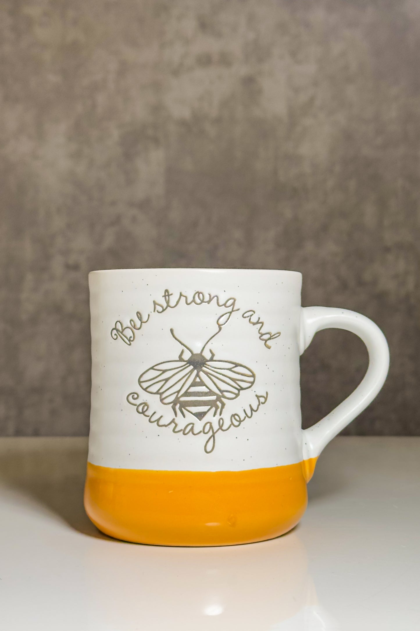 Bee Brave Mug ππͺβοΈ