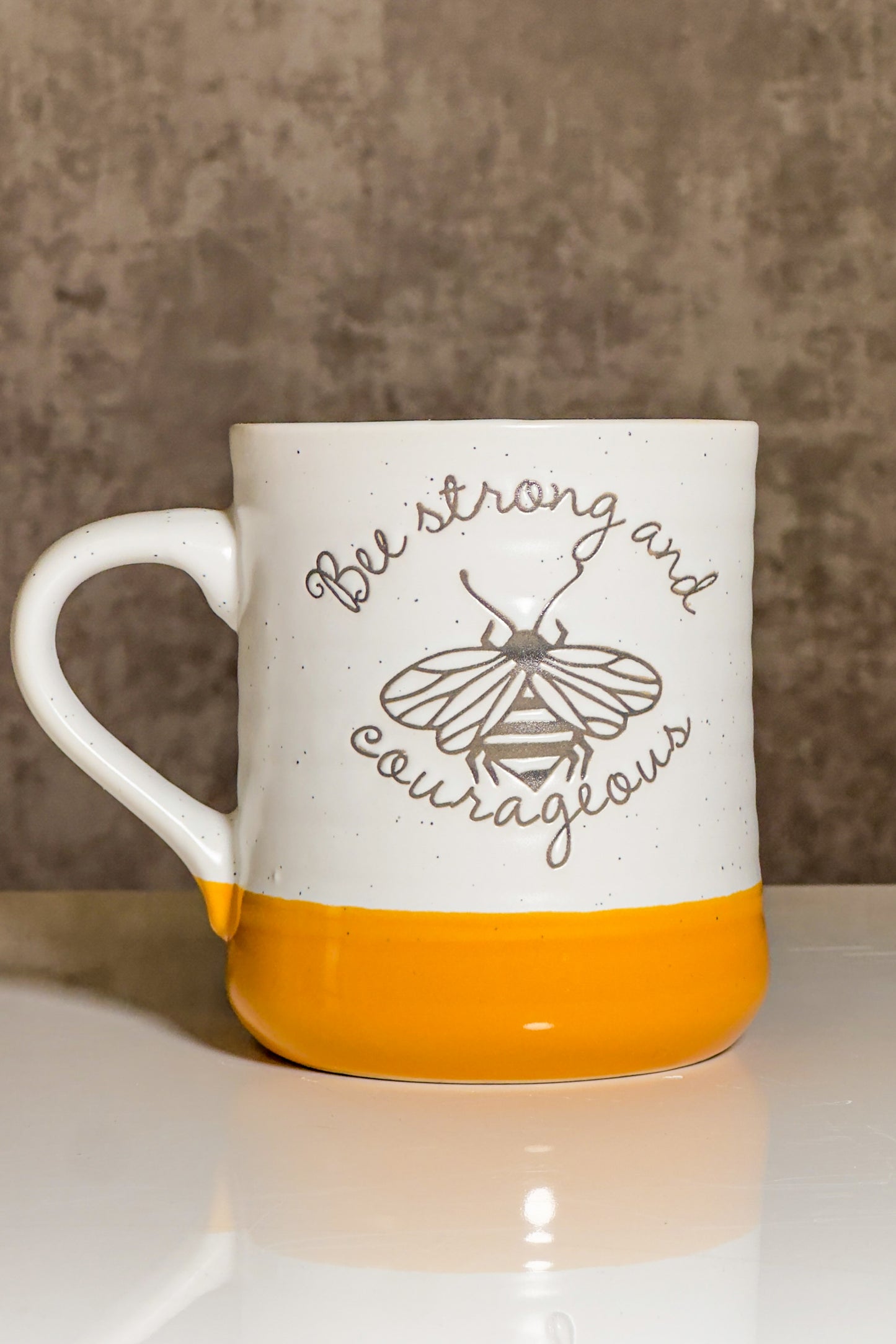 Bee Brave Mug ππͺβοΈ