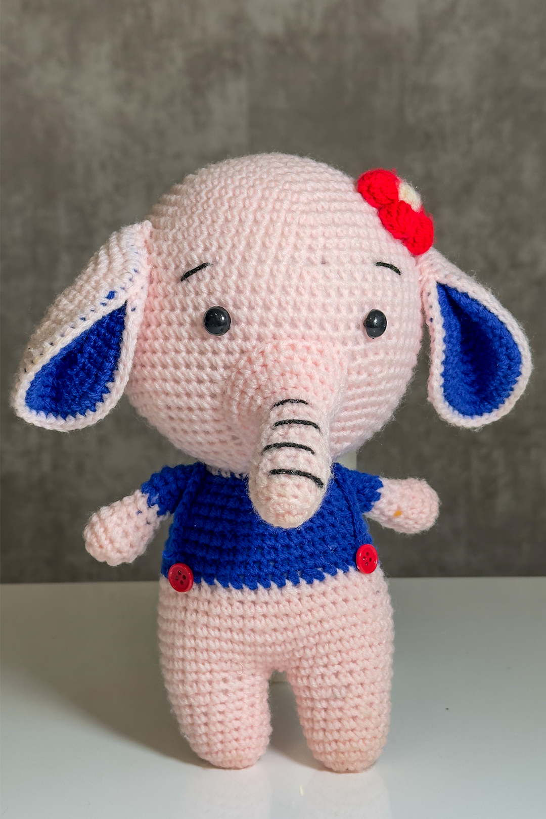 Ellie the Crochet Elephant! πΈ