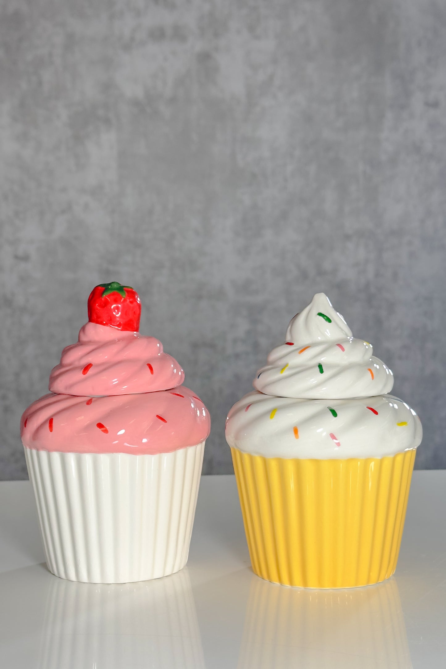 Sprinkle Swirl Cupcake Candles ๐งโจ