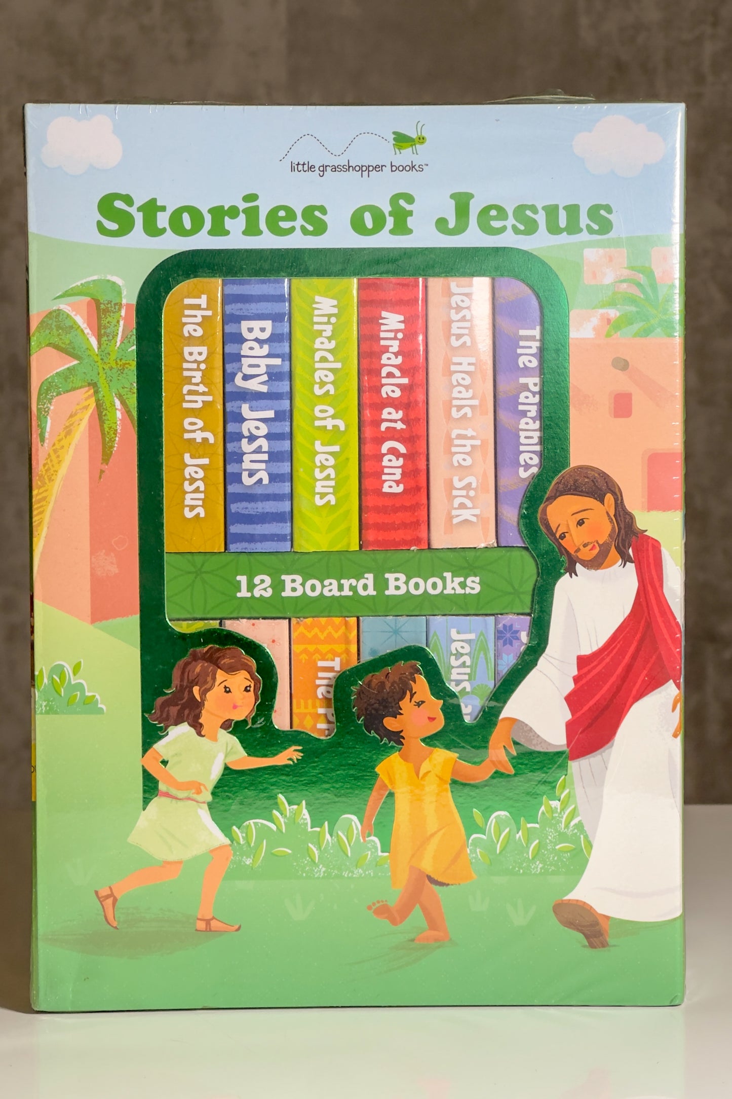 Stories of Jesus – 12 Board Book Set ✝️📚👶