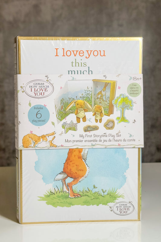 I Love You This Much, Storytime Play Set 🐰💛📖