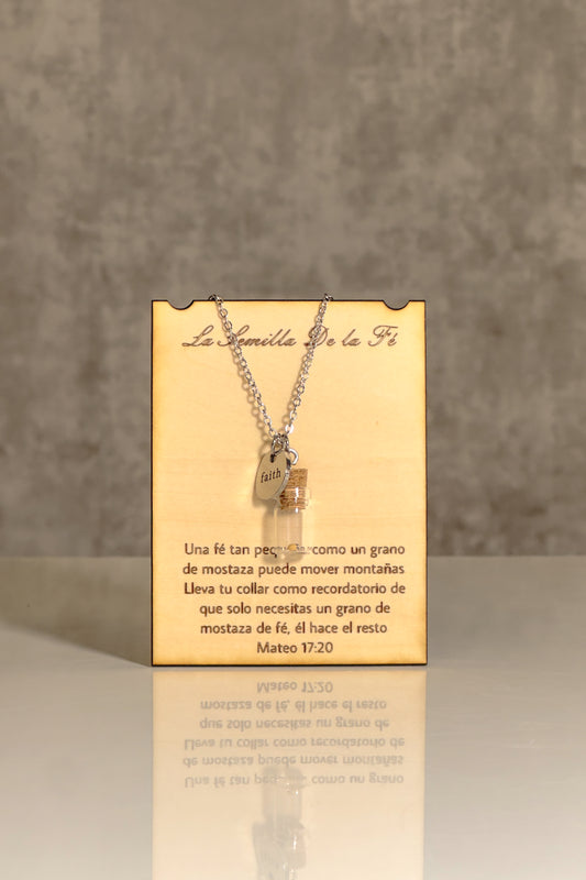 La Semilla de la Fe Necklace 🌱✨