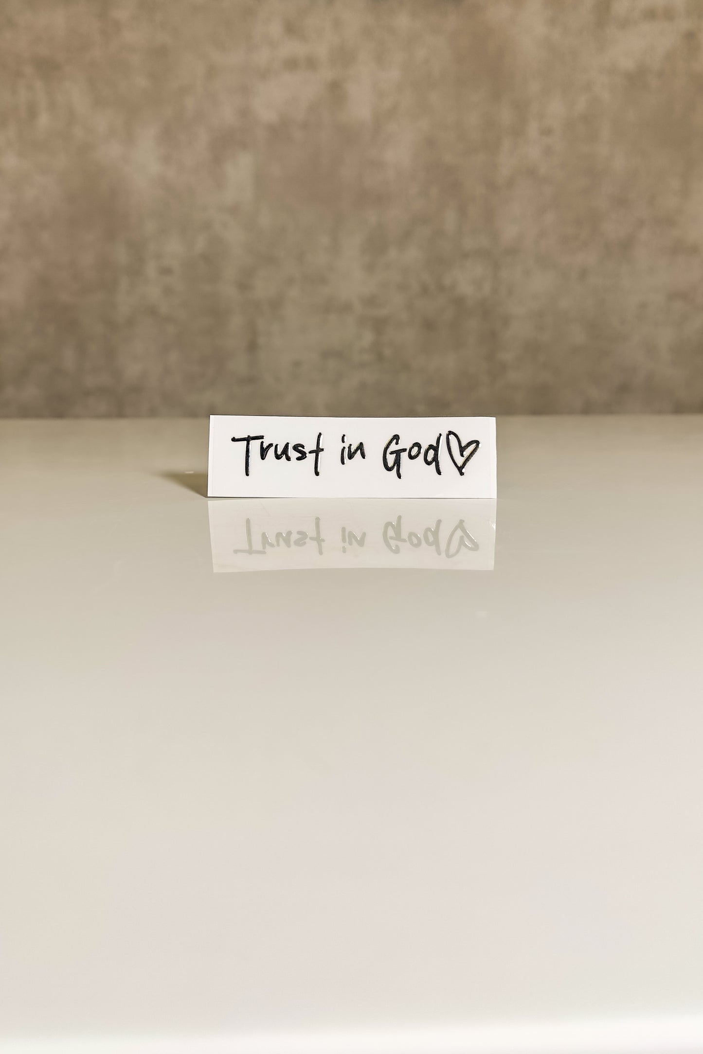 Trust in God Sticker 🤍✨🙏